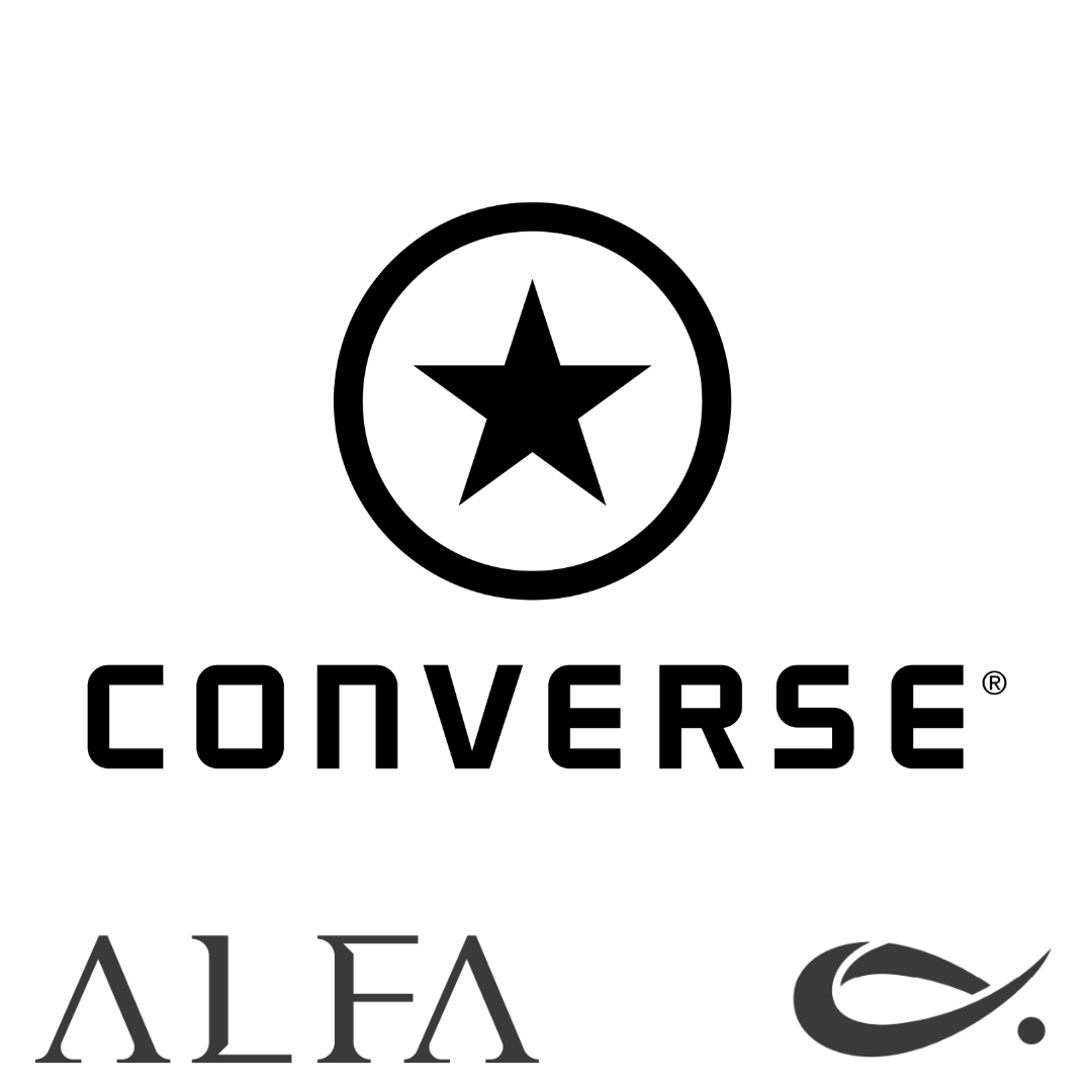 Converse 01 letra cheap
