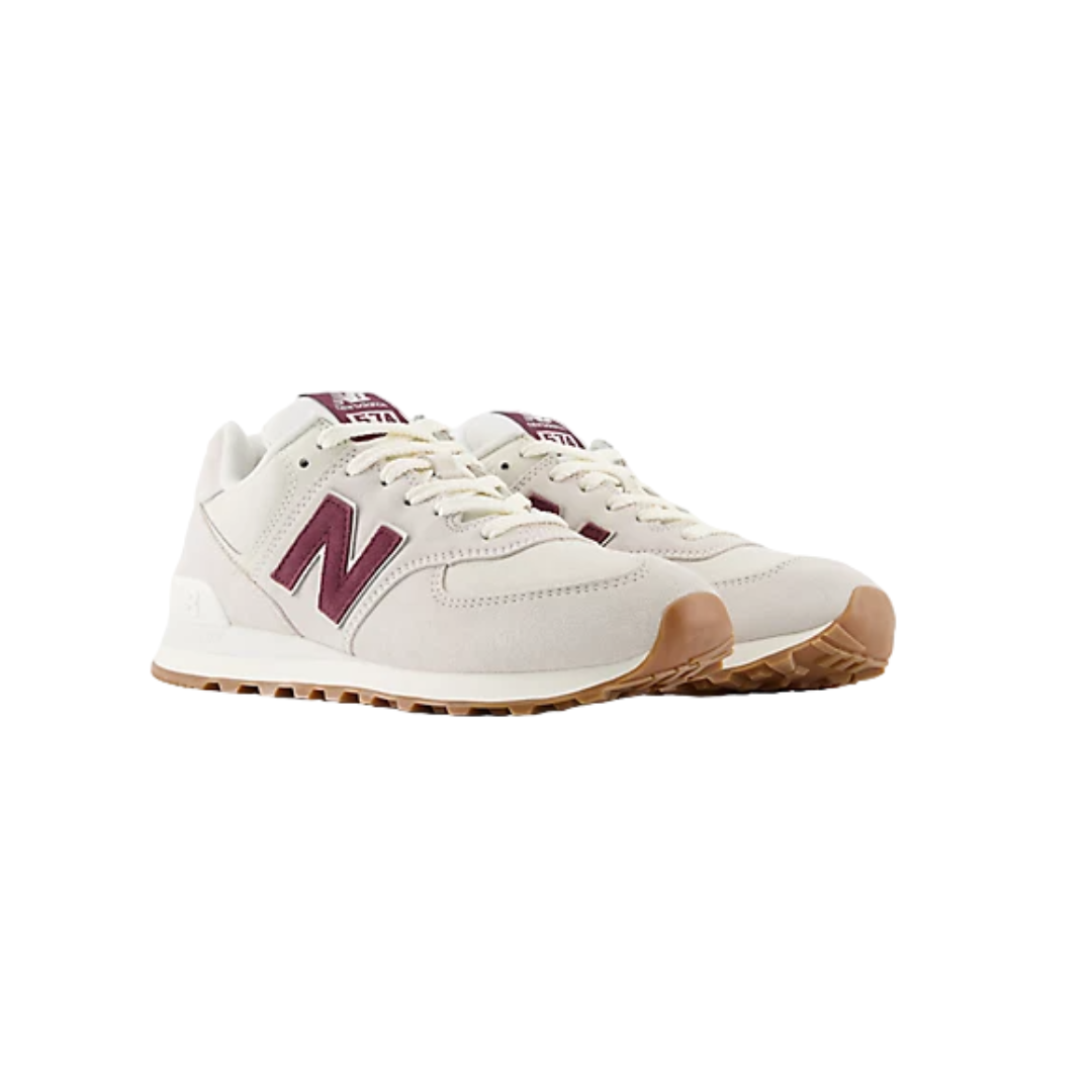 NEW BALANCE 574 NIMBUS BURGUNDY