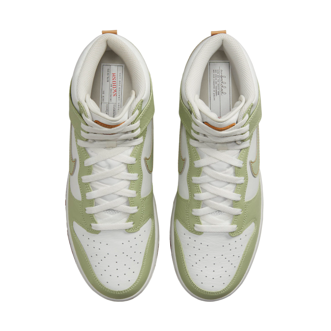 Nike Dunk High Inspected By Swoosh Honeydew