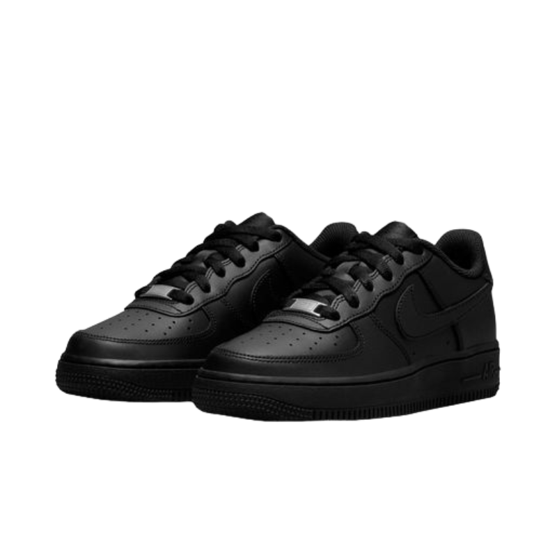NIKE AIR FORCE 1 LOW TRIPLE BLACK JR