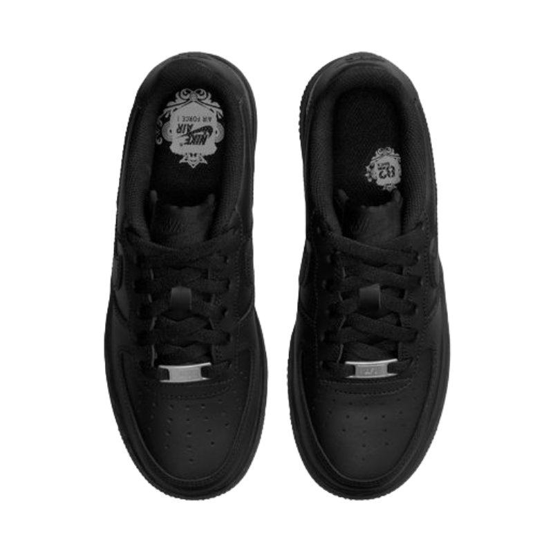 NIKE AIR FORCE 1 LOW TRIPLE BLACK JR