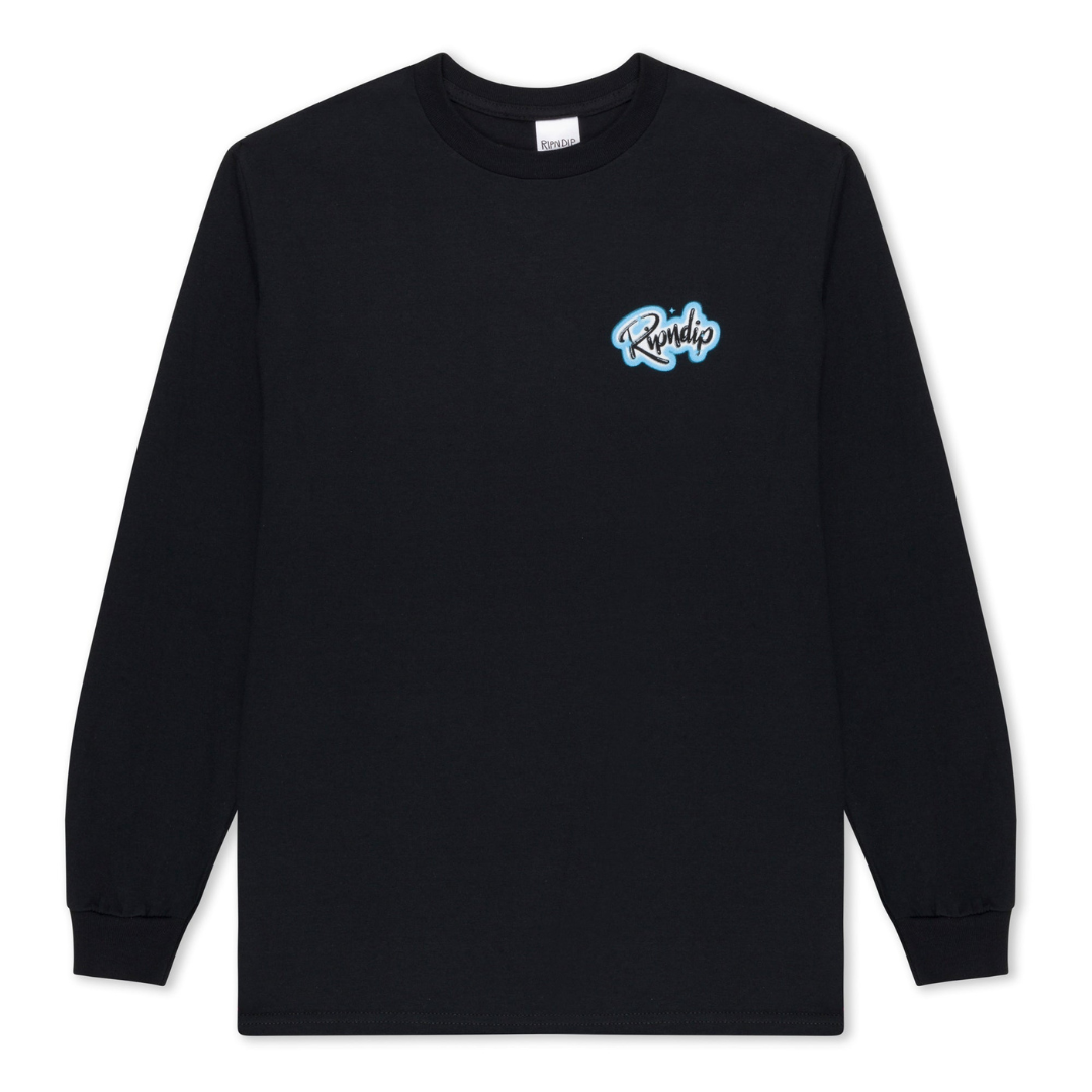LONG SLEEVE RIPNDIP IN LOVING MEMORY LONG SLEEVE (BLACK)