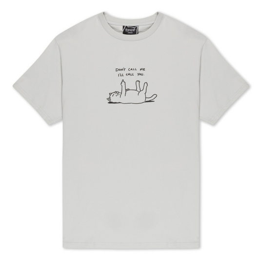 CAMISETA RIPNDIP DONT CALL ME TEE (GREY)