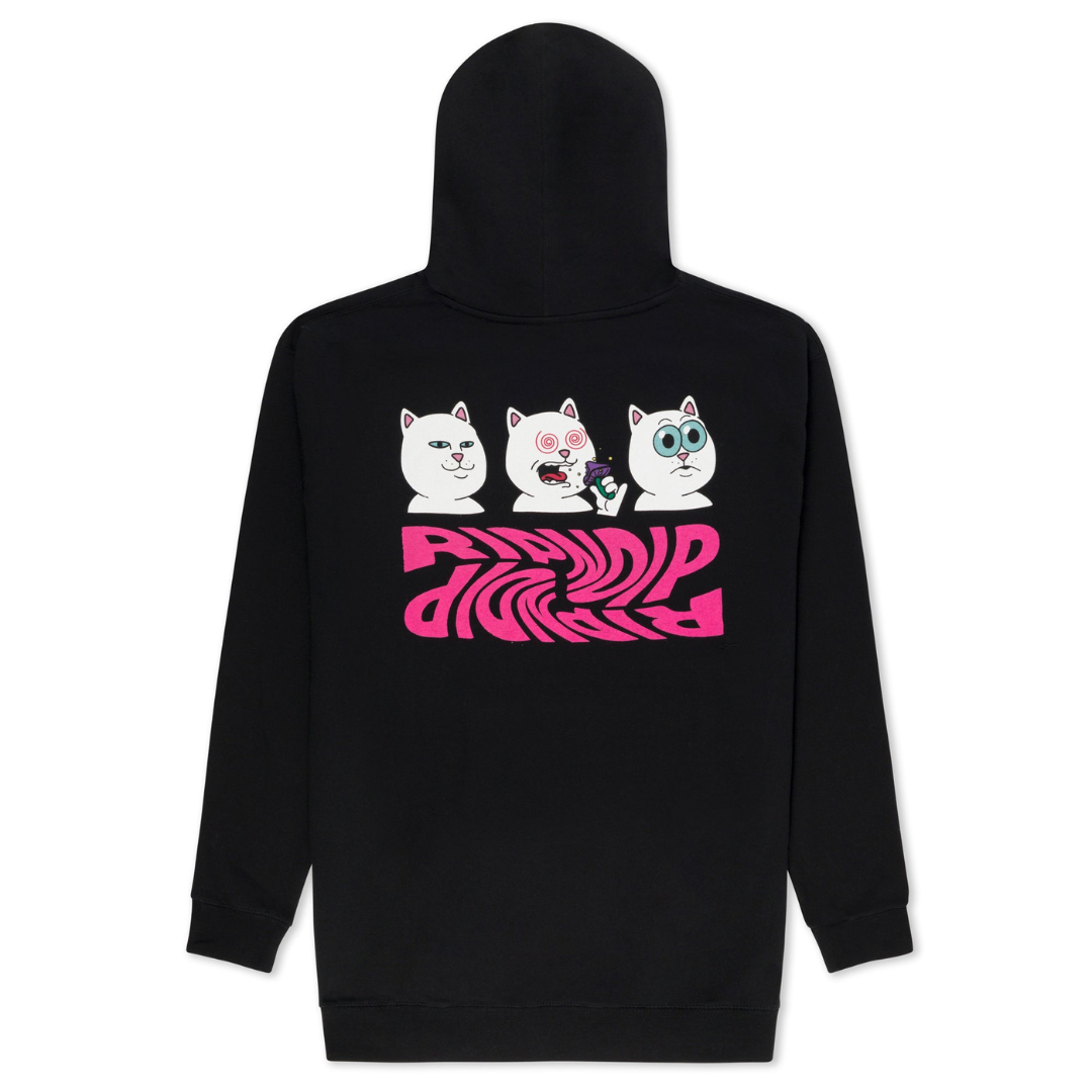 HOODIE RIPNDIP SHROOM DIET HOODIE (BLACK)