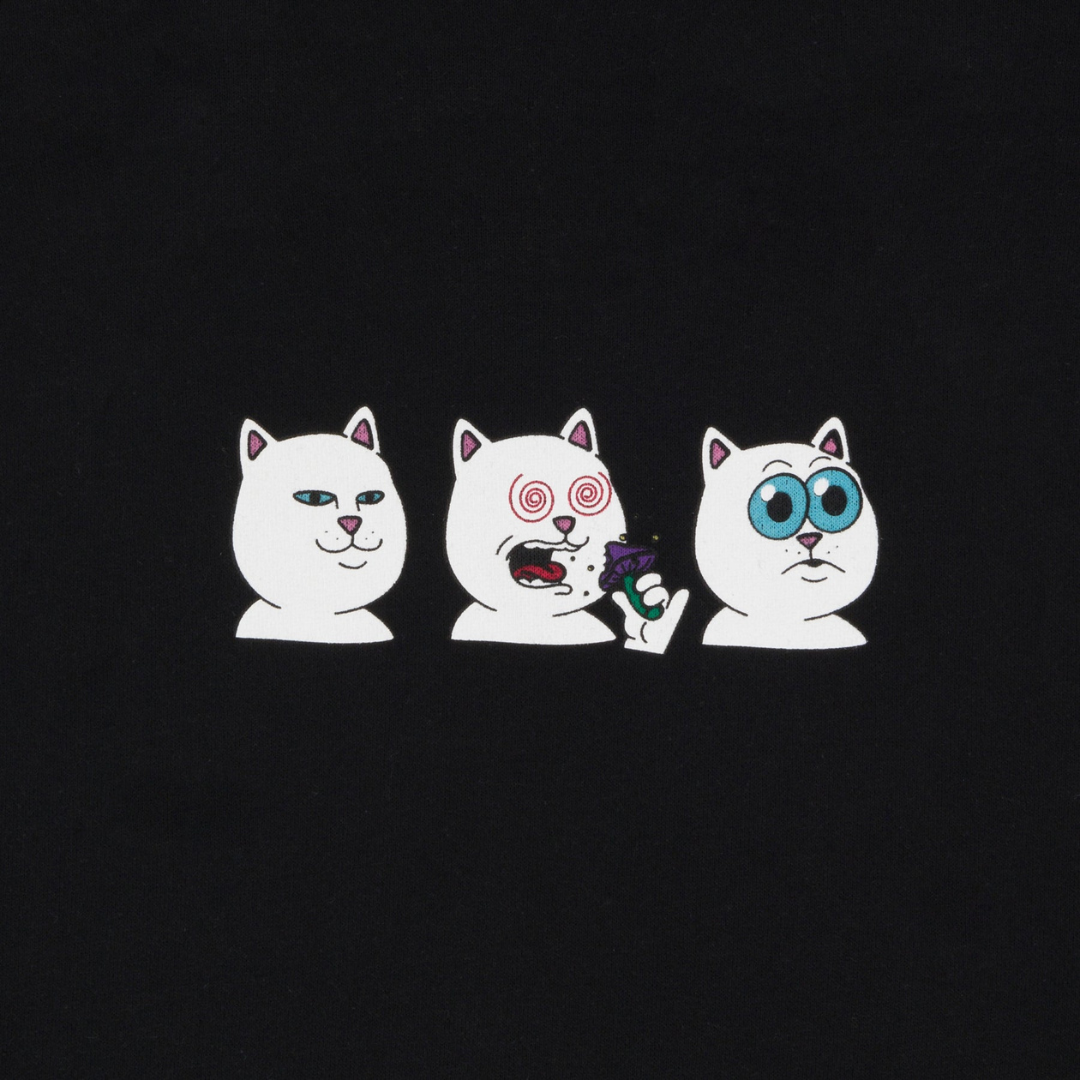 HOODIE RIPNDIP SHROOM DIET HOODIE (BLACK)