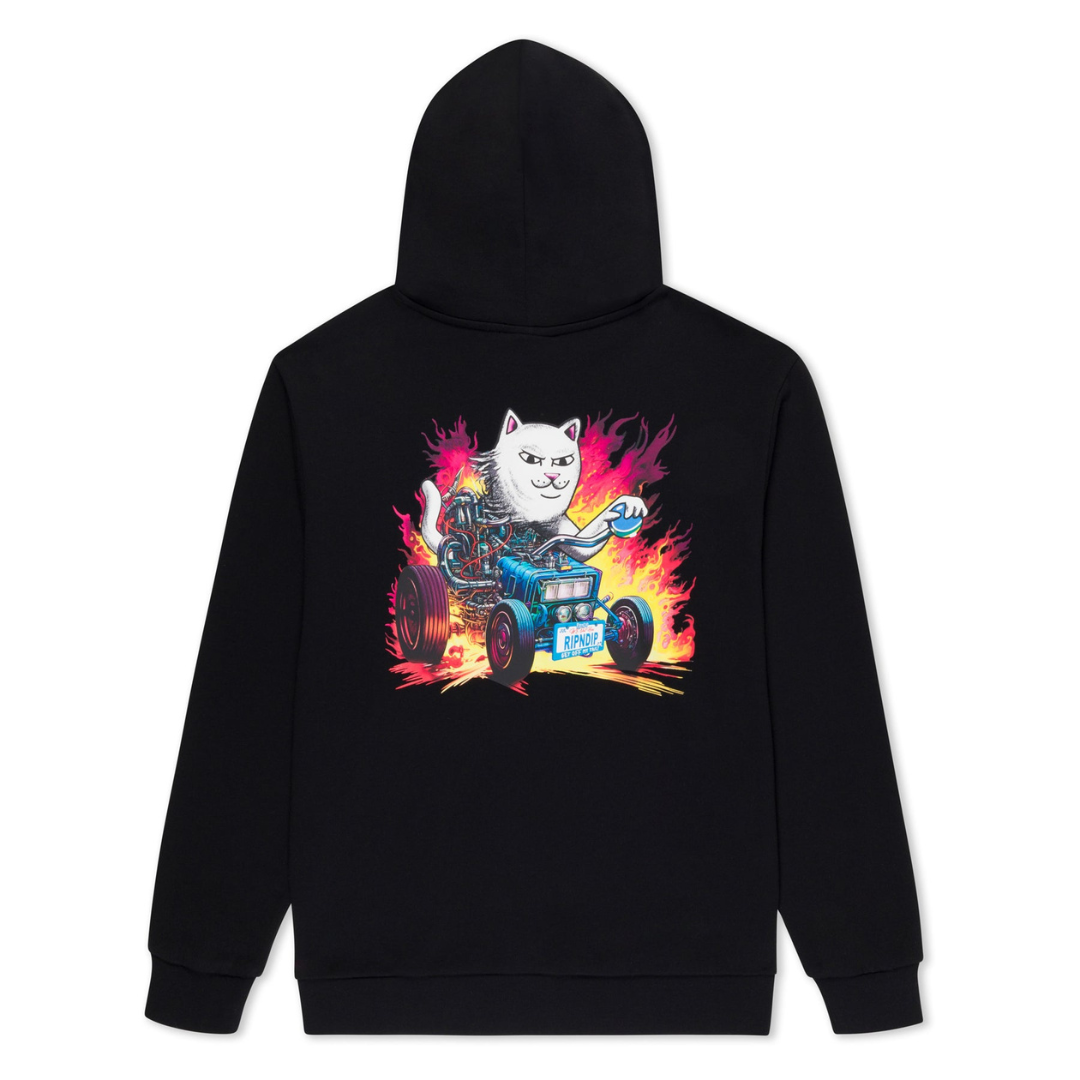 HOODIE RIPNDIP RISKY BUSINESS HOODIE (BLACK)