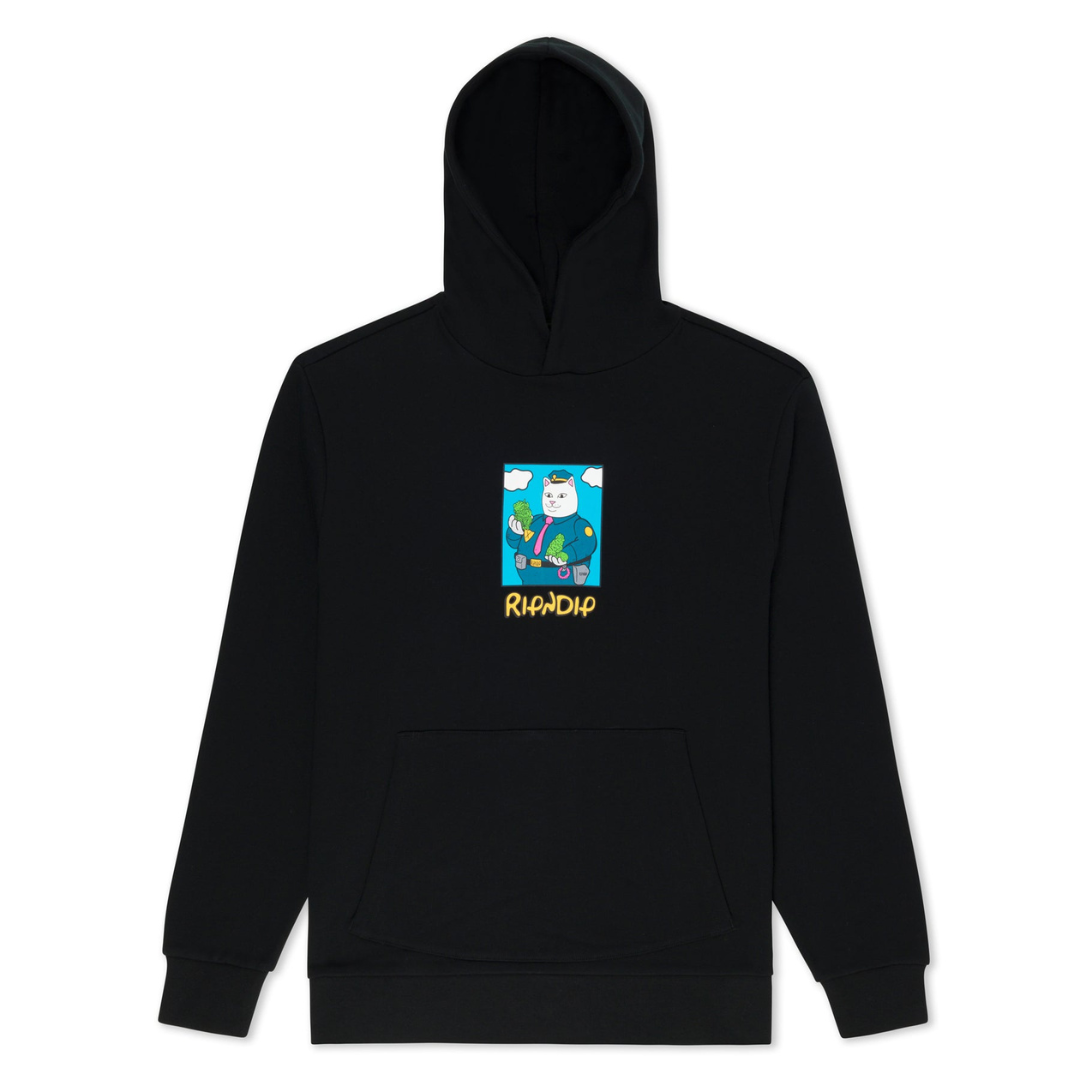 HOODIE RIPNDIP CONFISCATED HOODIE (BLACK)