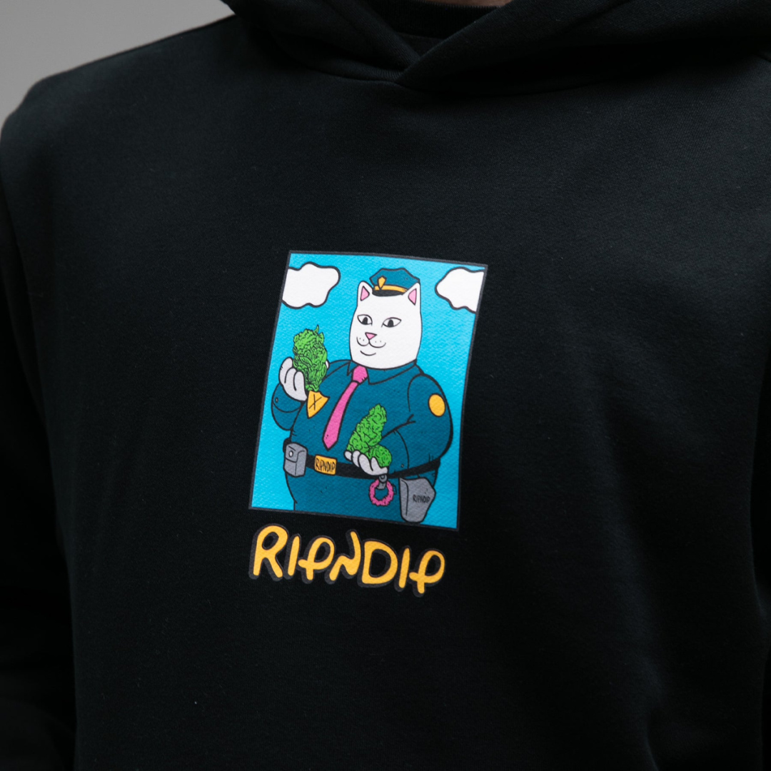 HOODIE RIPNDIP CONFISCATED HOODIE (BLACK)