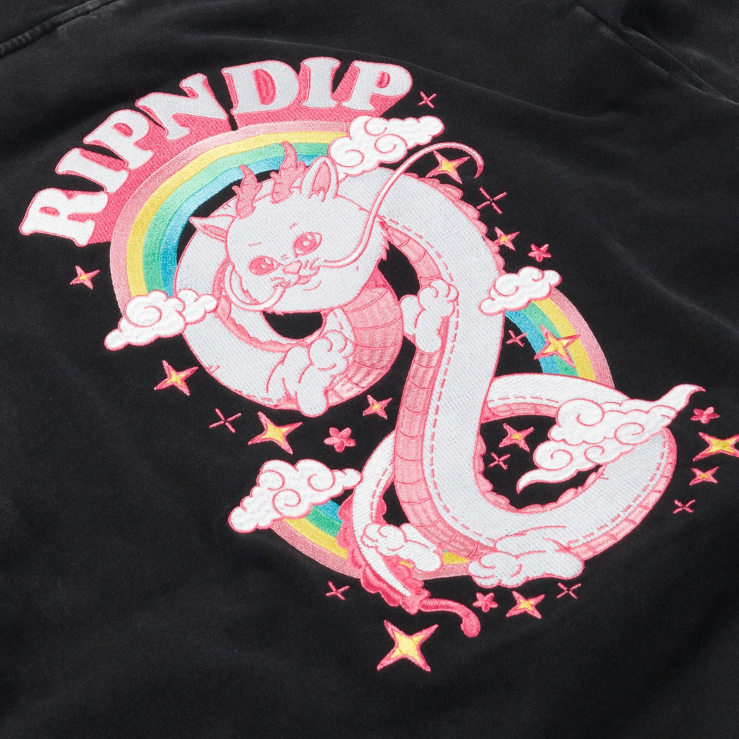 HOODIE RIPNDIP FANTASY NERM HOODIE (BLACK)