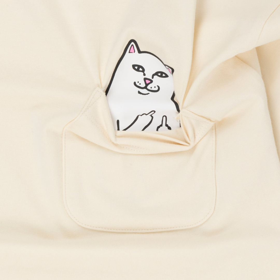 CAMISETA RIPNDIP LORD NERMAL POCKET TEE (NATURAL)